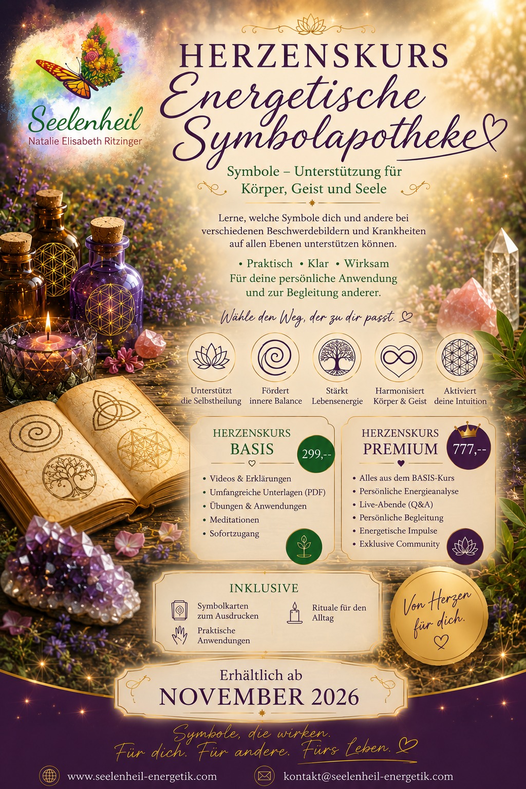 Energetische Symbolapotheke ab November 2026